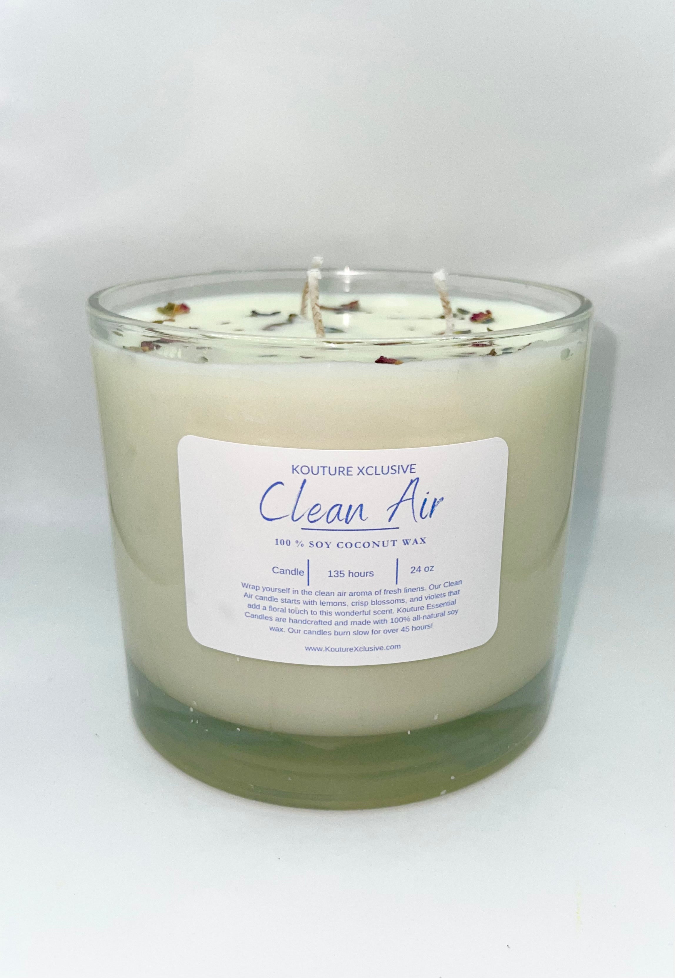Clean Air 3 wick ( 24 oz )